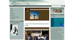 Desktop Screenshot of melrosepark.adventist.org.au