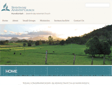 Tablet Screenshot of murwillumbah.adventist.org.au