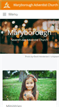 Mobile Screenshot of maryboroughvic.adventist.org.au