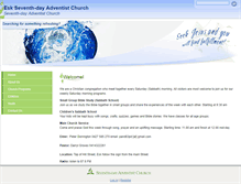 Tablet Screenshot of esk.adventist.org.au