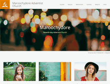 Tablet Screenshot of maroochydore.adventist.org.au