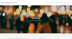 Desktop Screenshot of geelong.adventist.org.au