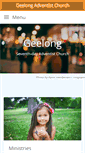 Mobile Screenshot of geelong.adventist.org.au