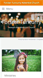 Mobile Screenshot of forster.adventist.org.au