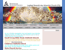 Tablet Screenshot of lagilagi.adventist.org.fj