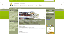 Desktop Screenshot of baraganu.adventist.ro