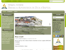 Tablet Screenshot of baraganu.adventist.ro
