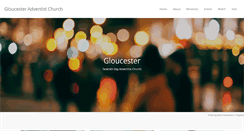 Desktop Screenshot of gloucester.adventist.org.au