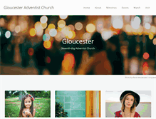 Tablet Screenshot of gloucester.adventist.org.au