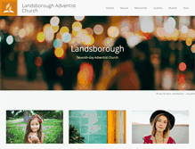 Tablet Screenshot of landsborough.adventist.org.au