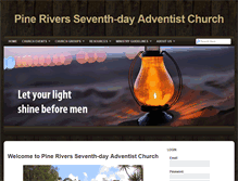 Tablet Screenshot of pinerivers.adventist.org.au