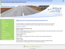 Tablet Screenshot of cooroy.adventist.org.au