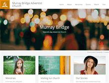 Tablet Screenshot of murraybridge.adventist.org.au