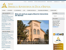 Tablet Screenshot of barlad.adventist.ro