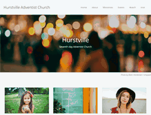 Tablet Screenshot of hurstville.adventist.org.au
