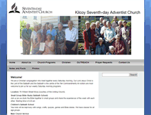 Tablet Screenshot of kilcoy.adventist.org.au