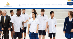 Desktop Screenshot of hills.adventist.edu.au