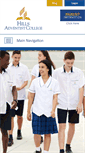 Mobile Screenshot of hills.adventist.edu.au