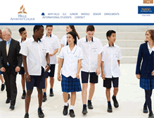 Tablet Screenshot of hills.adventist.edu.au