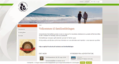 Desktop Screenshot of familie.adventist.dk