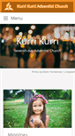 Mobile Screenshot of kurrikurri.adventist.org.au