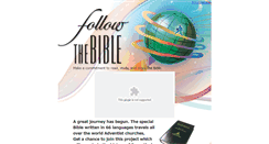 Desktop Screenshot of followthebible.adventist.jp