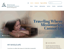 Tablet Screenshot of npuc.adventist.ph