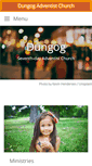 Mobile Screenshot of dungog.adventist.org.au